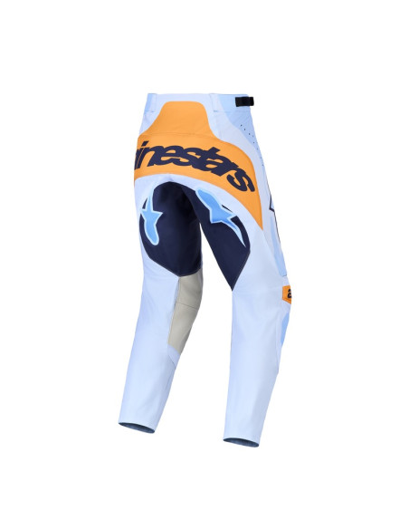 Pantalon cross Alpinestars 2027 Techstar Maven - Bleu Tangerine Noir