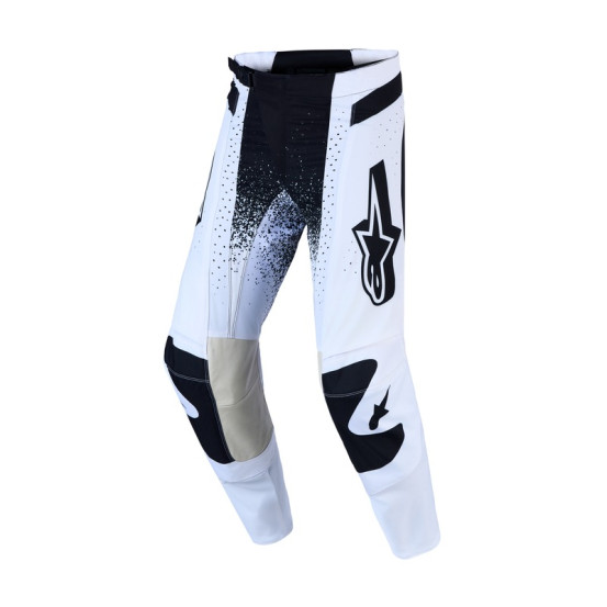 Pantalon cross Alpinestars 2027 Techstar Swan - Blanc Noir