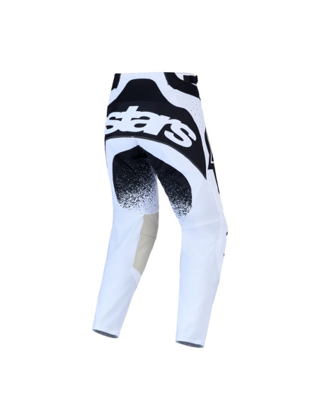 Pantalon cross Alpinestars 2027 Techstar Swan - Blanc Noir