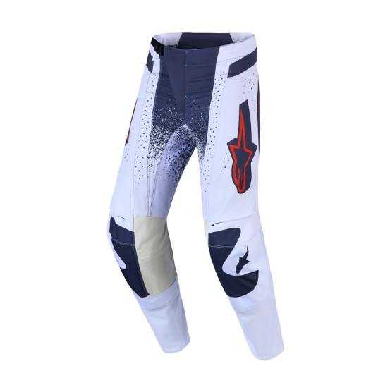 Pantalon cross Alpinestars 2027 Techstar Swan - Lila Gris Rouge Fluo