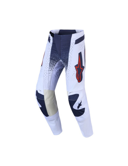 Pantalon cross Alpinestars 2027 Techstar Swan - Lila Gris Rouge Fluo