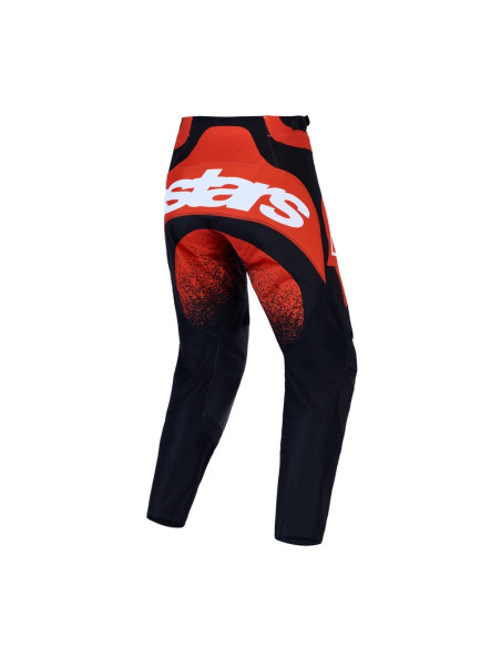 Pantalon cross Alpinestars 2027 Techstar Swan - Rouge Noir Blanc