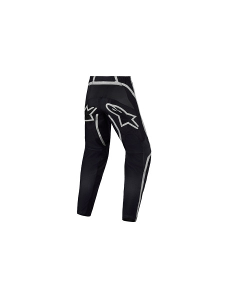 Pantalon cross enfant Alpinestars 2027 Fluid Apex V2 - Noir Argent