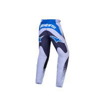 Pantalon cross enfant Alpinestars 2027 Fluid Drag - Gris Lila Bleu Ucla 2