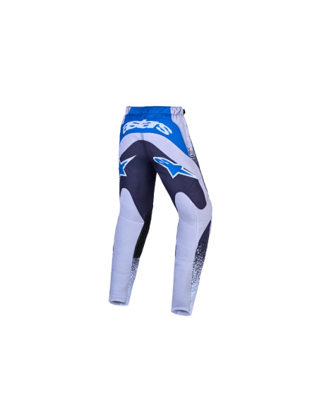 Pantalon cross enfant Alpinestars 2027 Fluid Drag - Gris Lila Bleu Ucla