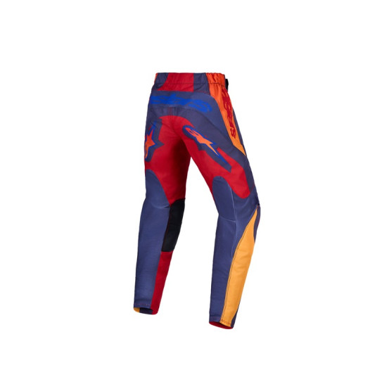 Pantalon cross enfant Alpinestars 2027 Fluid Hunt - Rouge Gris Corail