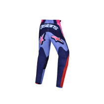 Pantalon cross enfant Alpinestars 2027 Fluid Hunt - Violet Rose Fluo 2
