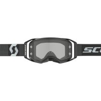 Masque cross Scott Prospect 2.0 Lightsensitive Noir Blanc - écran iridium Gris 2