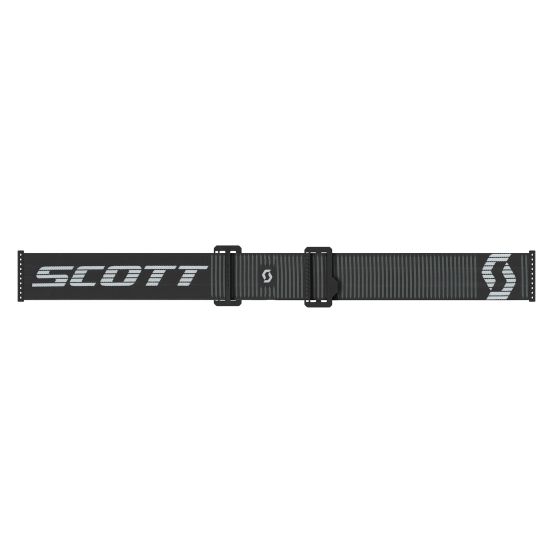 Masque cross Scott Prospect 2.0 Chrome Noir Blanc - écran iridium Vert