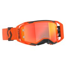Masque cross Scott Prospect 2.0 Chrome Orange Noir - écran iridium Orange