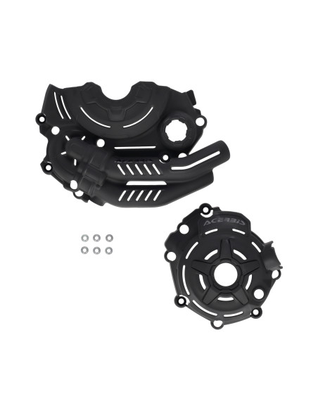 Kit protection carters - Noir - ACERBIS X-POWER Yamaha 700 Ténéré 2025 - 2026