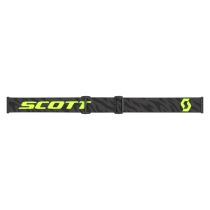 Masque cross Scott Split OTG Zebra Noir Jaune fluo - écran Clair 2