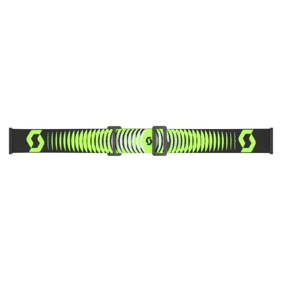 Masque cross Scott Prospect 2.0 Chrome Doppler Noir Jaune fluo - écran iridium Jaune