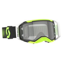 Masque cross Scott Prospect 2.0 Lightsensitive Doppler Noir Jaune fluo - écran iridium Gris