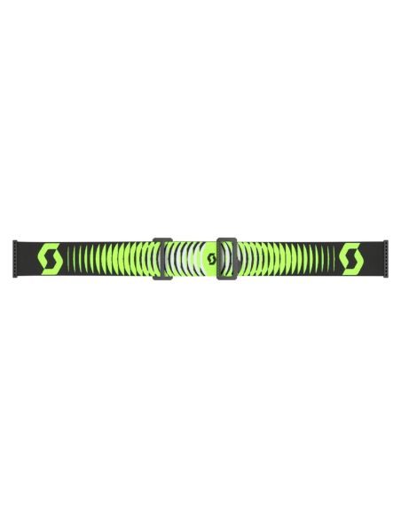 Masque cross Scott Prospect 2.0 Lightsensitive Doppler Noir Jaune fluo - écran iridium Gris