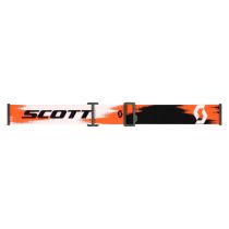 Masque cross Scott Prospect 2.0 Amplifier Chrome Noir Orange fluo - écran iridium Bleu 2