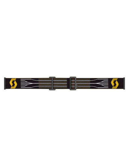 Masque cross Scott Prospect 2.0 Amplifier Chrome Noir Or - écran iridium Or