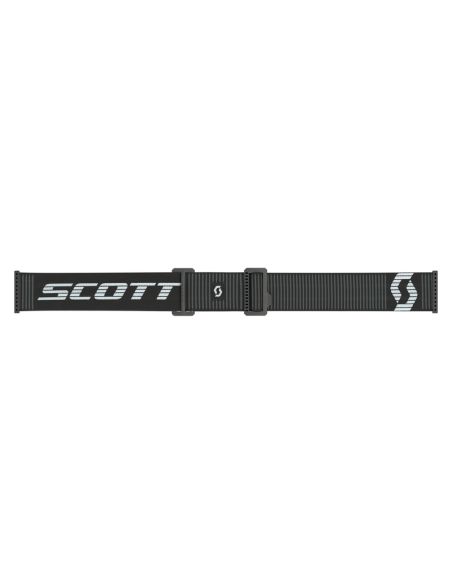 Masque cross Scott Prospect 2.0 Amplifier Chrome Noir Blanc - écran iridium Or