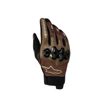 Gants cross Alpinestars Megawatt V2 Air - Walnut Beige Noir