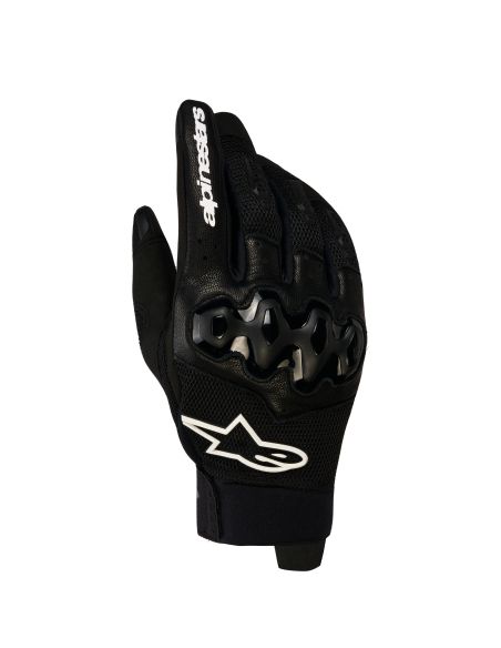 Gants cross Alpinestars Megawatt V2 Air - Noir Blanc