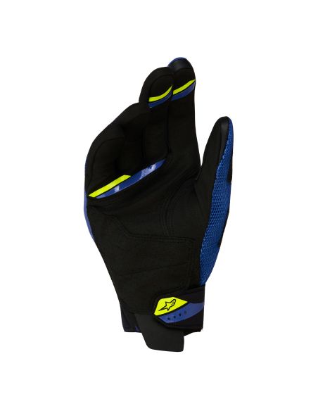 Gants cross Alpinestars Megawatt V2 Air - Bleu Vif Noir