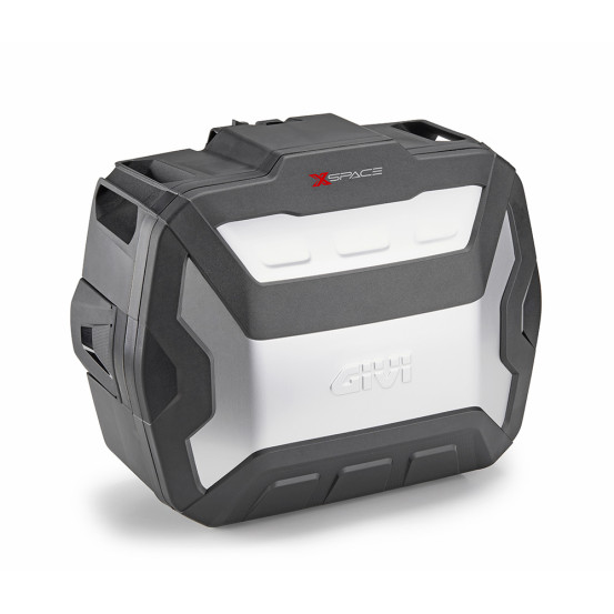Top case - Valise latérale Givi Monokey extensible XSPACE XP01AAA  27 à 36 Litres - Gris