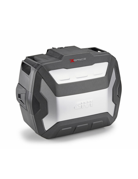 Top case - Valise latérale Givi Monokey extensible XSPACE XP01AAA  27 à 36 Litres - Gris