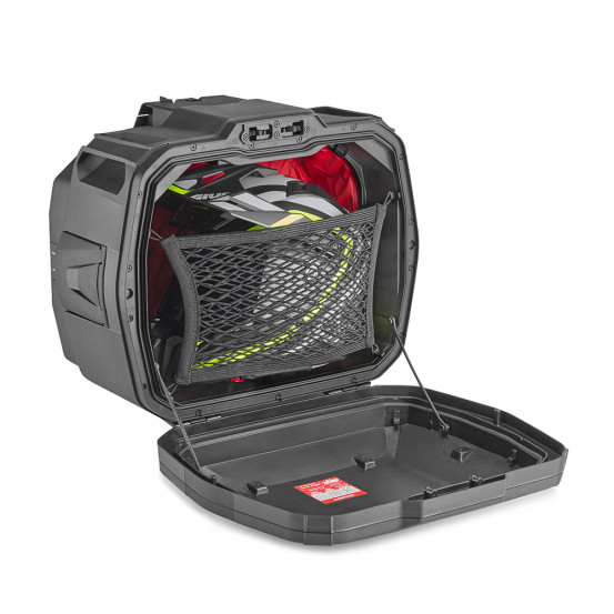 Top case - Valise latérale Givi Monokey extensible XSPACE XP01AAA  27 à 36 Litres - Gris