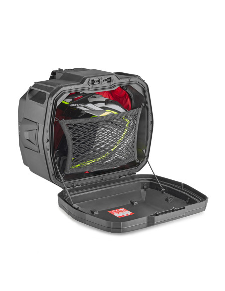 Top case - Valise latérale Givi Monokey extensible XSPACE XP01AAA  27 à 36 Litres - Gris