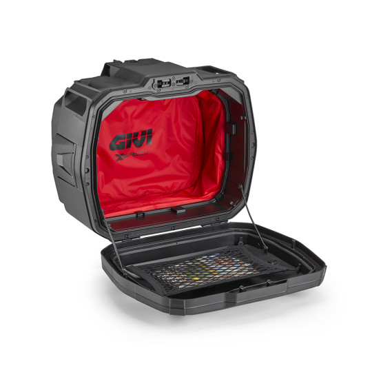 Top case - Valise latérale Givi Monokey extensible XSPACE XP01PBA  27 à 36 Litres - Noir