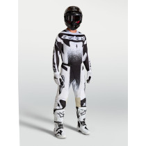 Tenue cross Alpinestars 2027 Techstar Swan - Blanc Noir