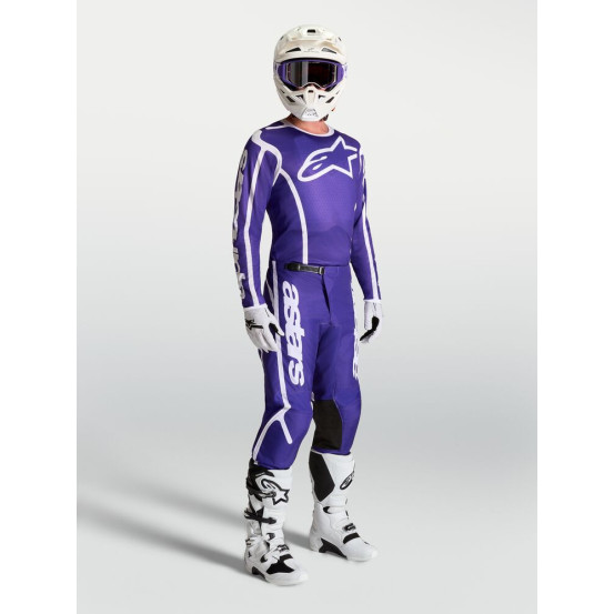 Tenue cross Alpinestars 2027 Fluid Apex V2 - Bleu Blanc