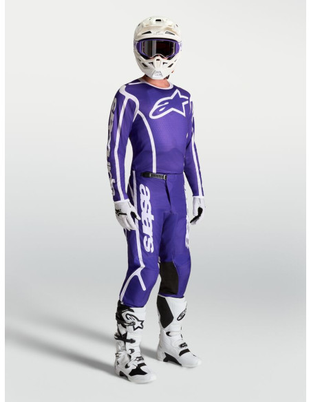 Tenue cross Alpinestars 2027 Fluid Apex V2 - Bleu Blanc