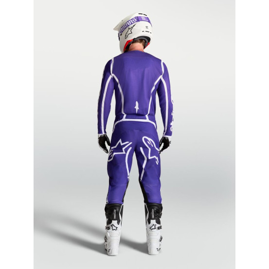 Tenue cross Alpinestars 2027 Fluid Apex V2 - Bleu Blanc