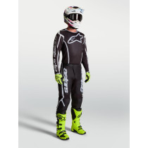 Tenue cross Alpinestars 2027 Fluid Apex V2 - Noir Argent
