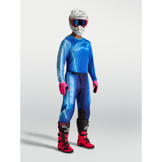 Tenue cross Alpinestars 2027 Fluid Kepler - Bleu Ucla Bleu
