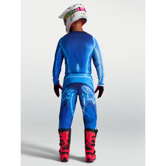 Tenue cross Alpinestars 2027 Fluid Kepler - Bleu Ucla Bleu