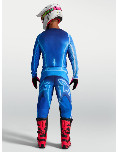 Tenue cross Alpinestars 2027 Fluid Kepler - Bleu Ucla Bleu
