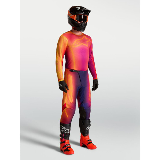 Tenue cross Alpinestars 2027 Fluid Kepler - Violet Orange