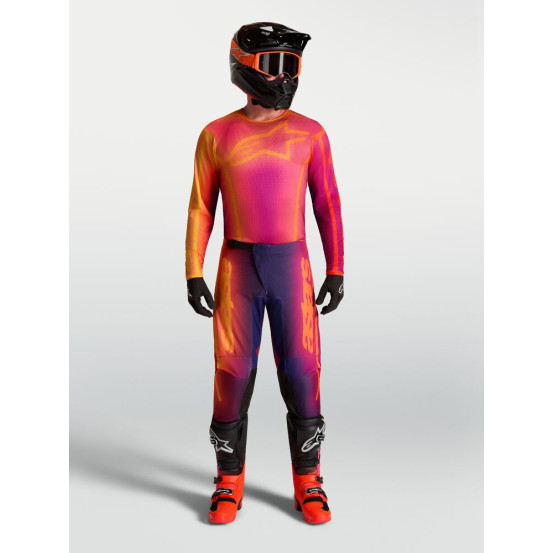 Tenue cross Alpinestars 2027 Fluid Kepler - Violet Orange