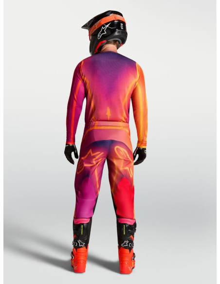 Tenue cross Alpinestars 2027 Fluid Kepler - Violet Orange