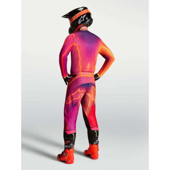 Tenue cross Alpinestars 2027 Fluid Kepler - Violet Orange