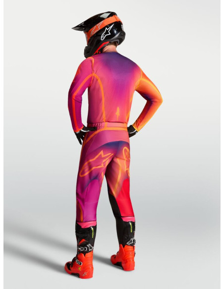 Tenue cross Alpinestars 2027 Fluid Kepler - Violet Orange