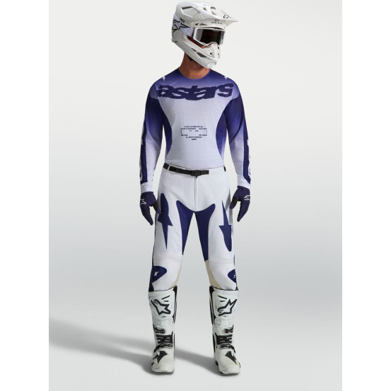 Tenue cross Alpinestars 2027 Racer Air Amber - Bleu Blanc