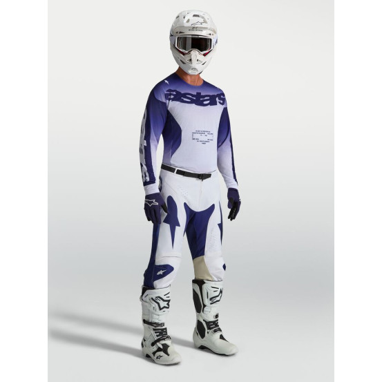 Tenue cross Alpinestars 2027 Racer Air Amber - Bleu Blanc