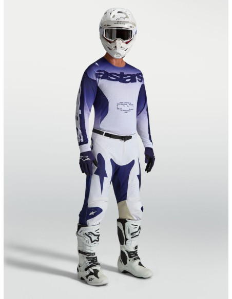 Tenue cross Alpinestars 2027 Racer Air Amber - Bleu Blanc
