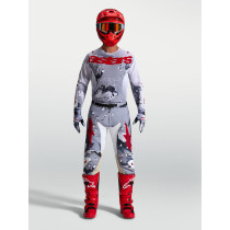 Tenue cross Alpinestars 2027 Racer Air Lone - Camo Gris Blanc Rouge