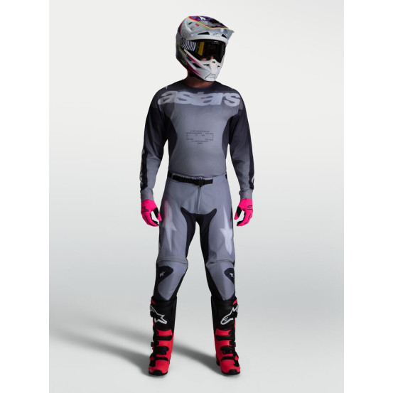 Tenue cross Alpinestars 2027 Racer Amber - Gris Lila