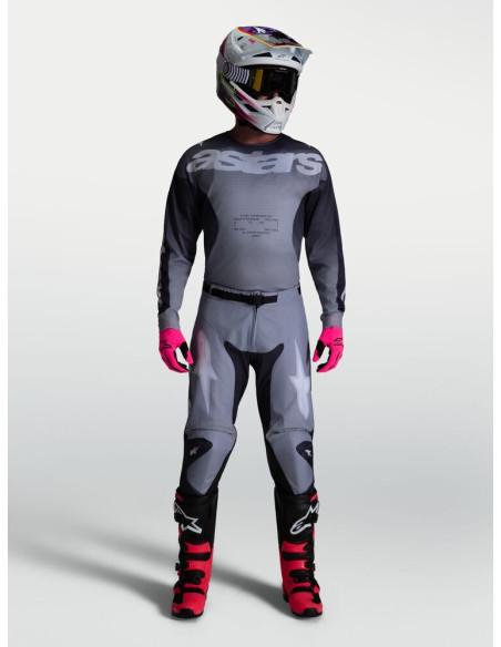 Tenue cross Alpinestars 2027 Racer Amber - Gris Lila