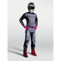 Tenue cross Alpinestars 2027 Racer Amber - Gris Lila 2